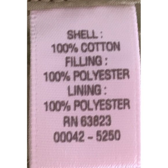 Christopher & Banks Sz LARGE Vest Cotton Green Plaid Button Front Quilted EUC - Picture 8 of 9